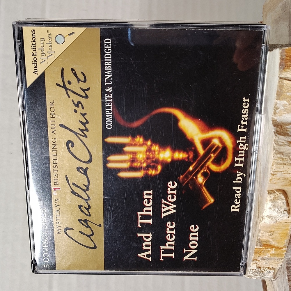 Agatha Christie “And Then There Were None” Audio cd’s Complete Unabridged
